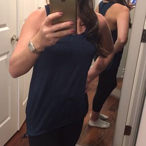 GapFit athletics top teal/blue